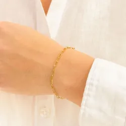 vattentät armband i förgyllt stål  x 2,7 mm  - OCEANA