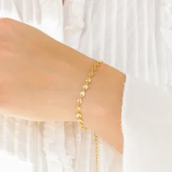 vattentät armband i förgyllt stål - OCEANA