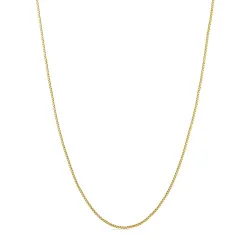 vattentät veneziahalskedja i förgyllt stål  x 1,2 mm  - OCEANA