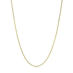 vattentät veneziahalskedja i förgyllt stål  x 1,5 mm  - OCEANA