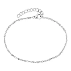 vattentät singapore armband i stål  x 1,5 mm  - OCEANA