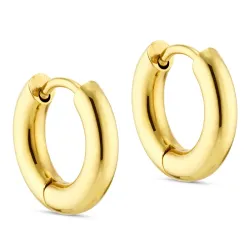 14 mm vattentät creol i förgyllt stål - OCEANA