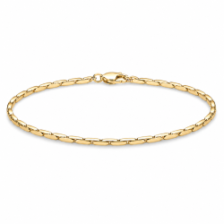 vattentät armband i förgyllt stål  x 1,5 mm 