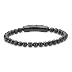 vattentät onyx armband i stål