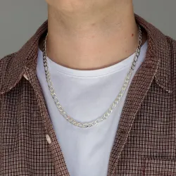 vattentät halsband i stål  x 6,50 mm 
