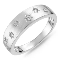 sol zirkon ring i silver