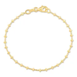 armband i förgyllt silver  x