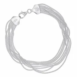 Armband i silver  x 1,05 mm x 7