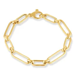 armband i förgyllt silver  x 6,3 mm