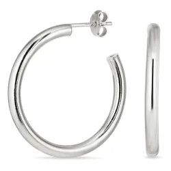 30 mm halvcreol i silver