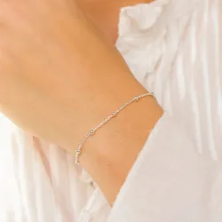 kula armband i silver