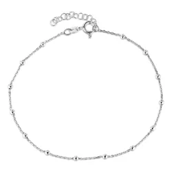 fotlänk  i silver 24 + 3 cm x 2,6 mm