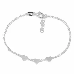 Lille hjärta armband i silver