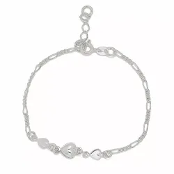 hjärta armband i silver