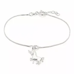 enhörning fotlänk  i silver