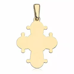 17 x 20 mm dagmarkors i förgyllt silver - Amoré