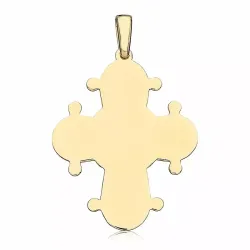 29 x 35 mm dagmarkors i förgyllt silver - Amoré