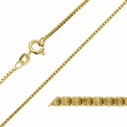 BNH veneziaarmband i 8 karat guld 18,5 cm x 1,3 mm