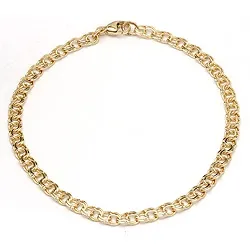 BNH bismark armband i 8 karat guld 18,5 cm x 3,5 mm