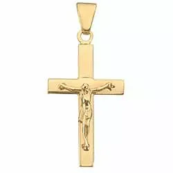 Brett Jesus BNH kors i 8 karat guld - Amoré