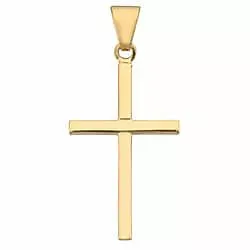 17 x 27 mm guld BNH kors i 8 karat guld - Amoré