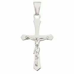 Jesus BNH kors i silver - Amoré