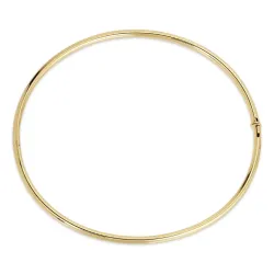 3 mm massiv BNH armring i 14 karat guld