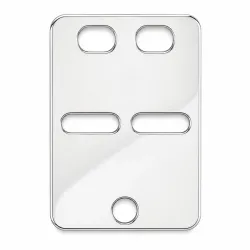 ID bricka i silver