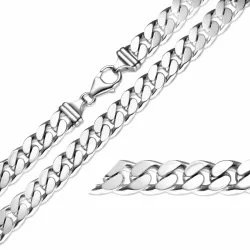 BNH panzerarmband i silver 23 cm x 9,0 mm