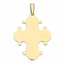25 x 30 mm guld dagmarkors i 8 karat guld - Amoré