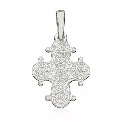 13 x 15 mm silver dagmarkors i silver - Amoré