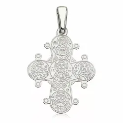 17 x 20 mm dagmarkors i silver - Amoré