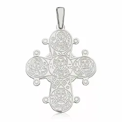 25 x 30 mm dagmarkors i silver - Amoré