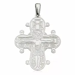 29 x 35 mm dagmarkors med fadervår i silver - Amoré