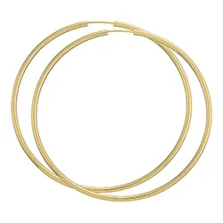 60 mm BNH creoler örhängen i 14 karat guld