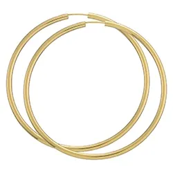 60 mm BNH creol i 14 karat guld