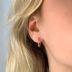 15 mm BNH creol i 8 karat guld