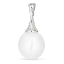 pärla hängen i silver