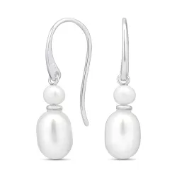 7-7,5 mm pärla örhängen i silver