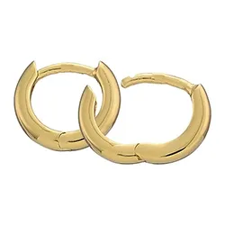 1/2 par BNH creol i 8 karat guld
