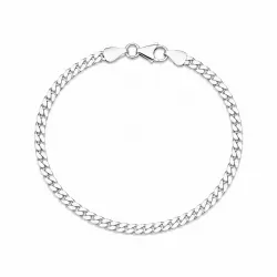 BNH panzerarmband i silver 21 cm x 3,3 mm
