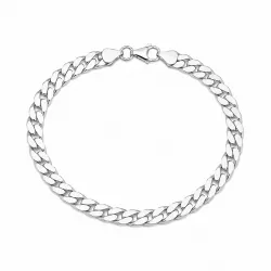 BNH panzerarmband i silver 17 cm x 6,0 mm