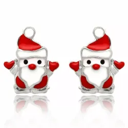 jultomte örhängestift i silver - Little Ones