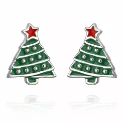 julgran örhängen i silver - Little Ones