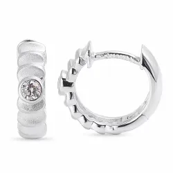 12 mm zirkon creol i silver