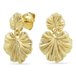 örhängen i förgyllt silver