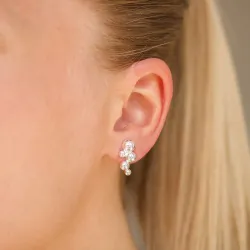 kula örhängen i silver - Bubbly Pure