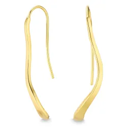 örhängen i förgyllt silver