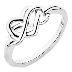 infinity ring i silver - Amoré