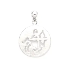 Stjärnteck skytten hängen i silver